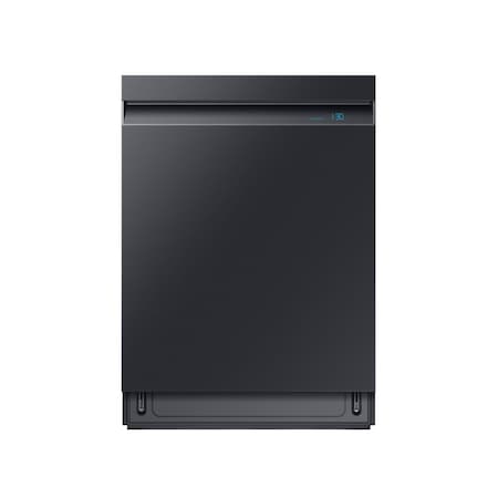 Samsung Energy Star Rated Smart Linear Wash 39dBA Dishwasher with AquaBlast in Black Stainless Steel DW80R9950UG